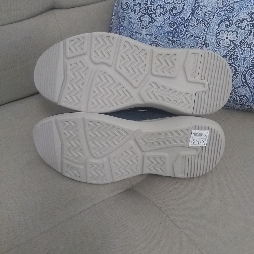 Skechers Parson Canvas slip-on Oxford shoes blue NWT - Picture 6 of 7